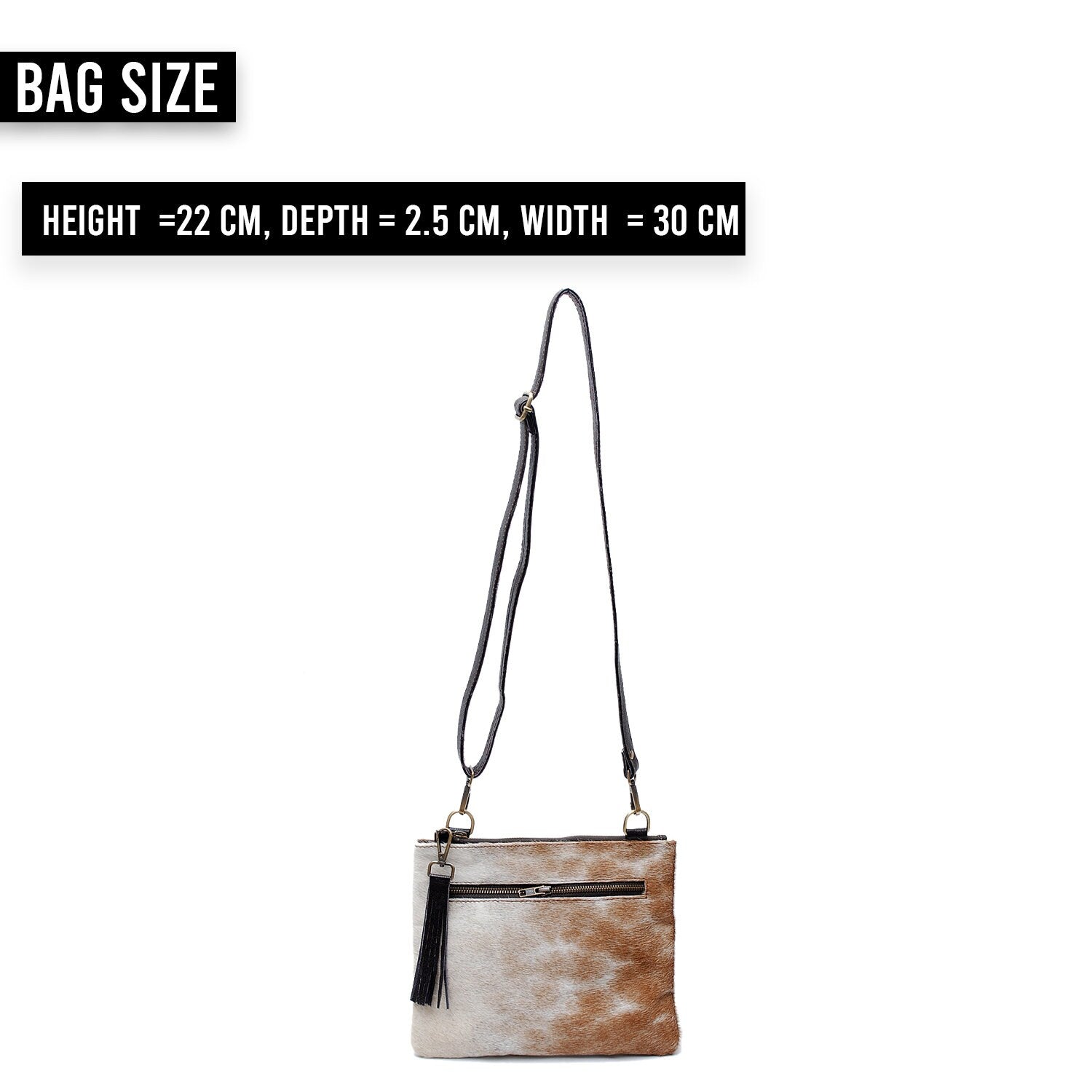 Luxurious Vegan Leather Crossbody Handbag with Gold Hardware - Unique Handcrafted Design - Adjustable Strap - Evening Bag - Multi-Colour - Celestial Leather Limited