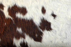 Rustic Eco-Friendly Cowhide Cushion Cover - Genuine Leather Hair-on Animal Skin Square Pillow Case - Home Decor Exotic Leather Accent