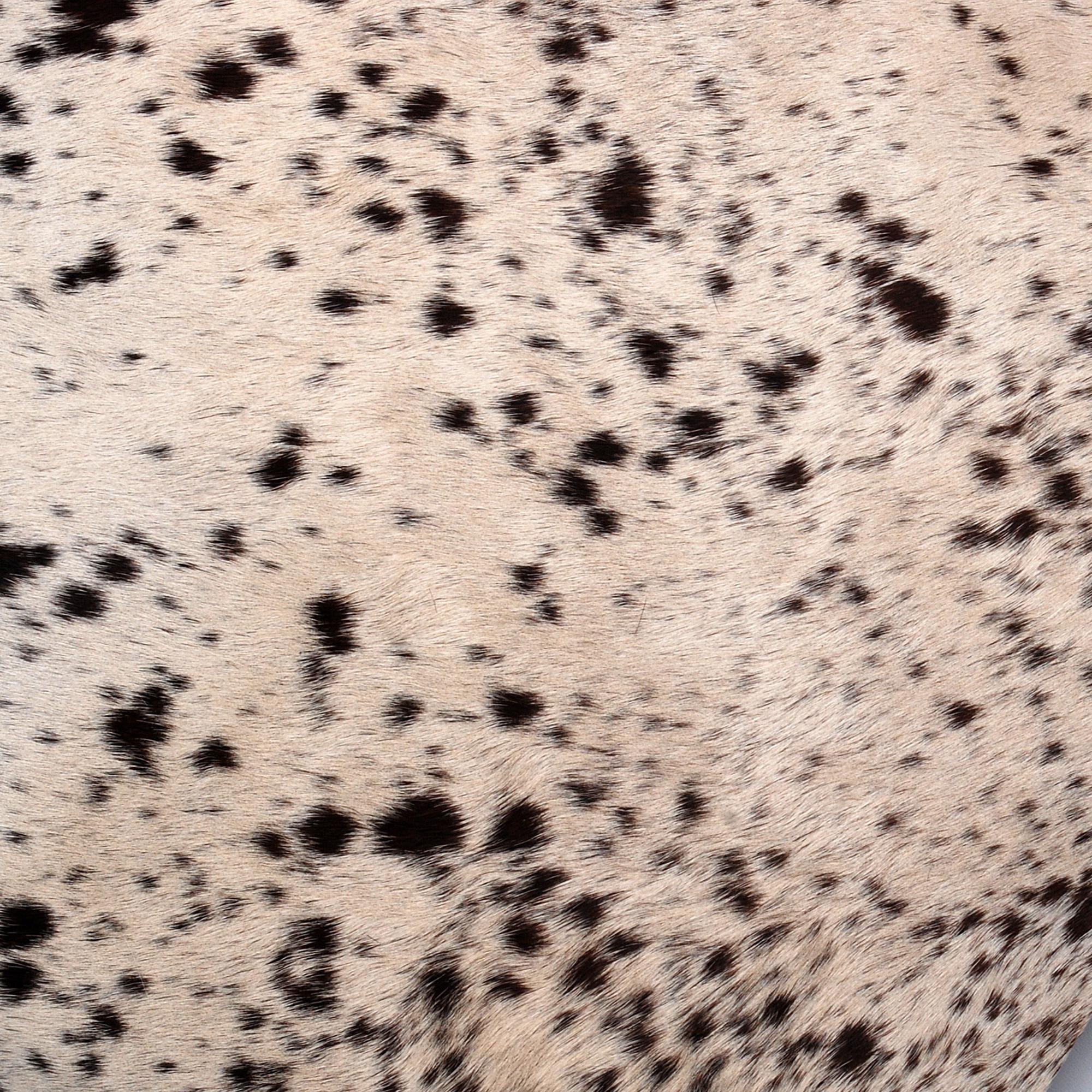 Luxurious Handmade Brown & White Cowhide Cushion Cover | Rustic Charm - Natural Beauty | Unique Animal Patterns | 100% Natural Cowhide