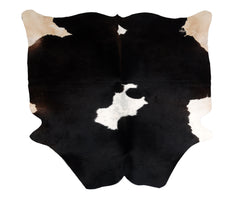 Luxury Modern Multicolour Cowhide Rug - Medium Size, Hypoallergenic, Non-Slip, Durable, Unique Patterns, Free UK Shipping