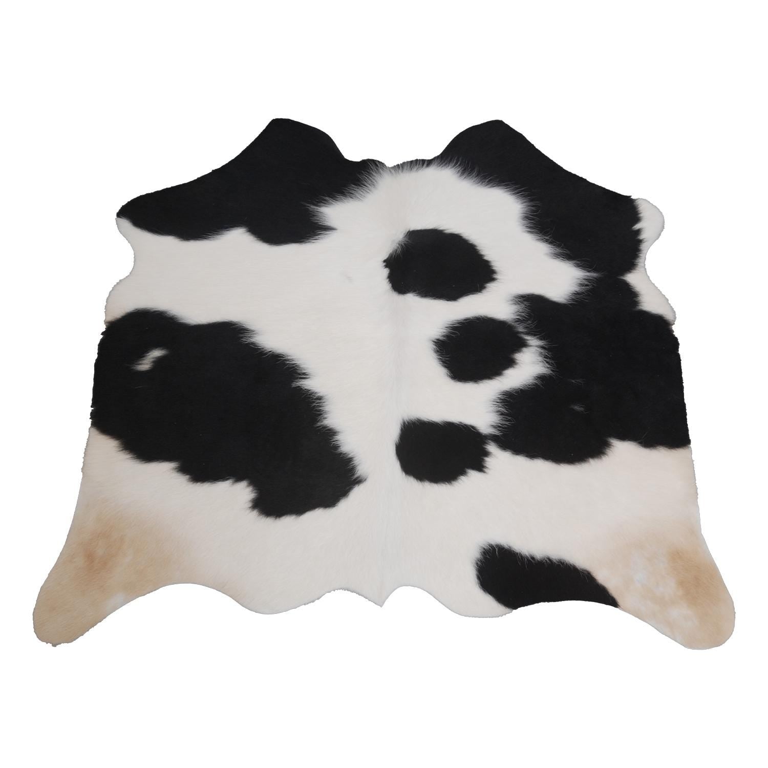 Luxurious Small Animal Print Cowhide Rug - Hypoallergenic, Non-Slip, Non-Shedding - Handcrafted from Premium Hides - Free Shipping in UK