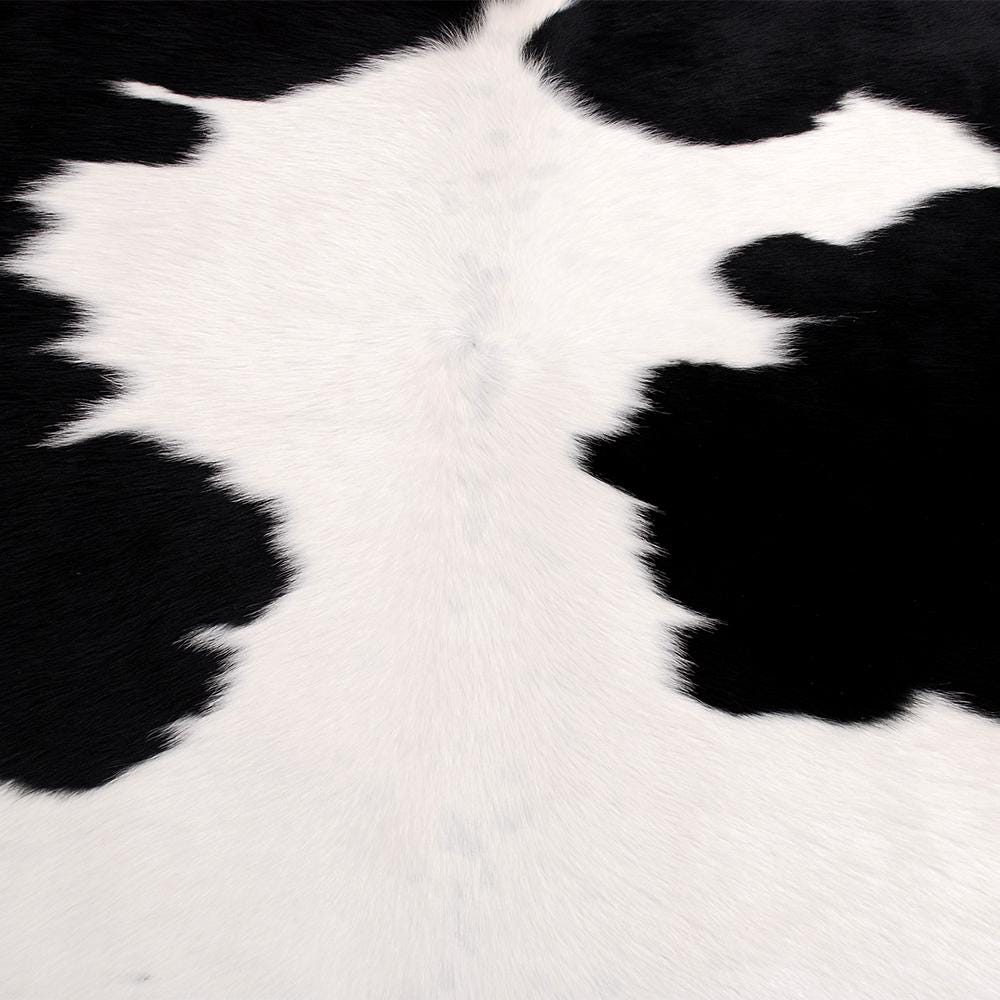 Luxury Brown and White Cowhide Rug - Hypoallergenic, Non-slip, Non-shedding - Large Size - Ideal for Upholstery and Décor in UK - Free
