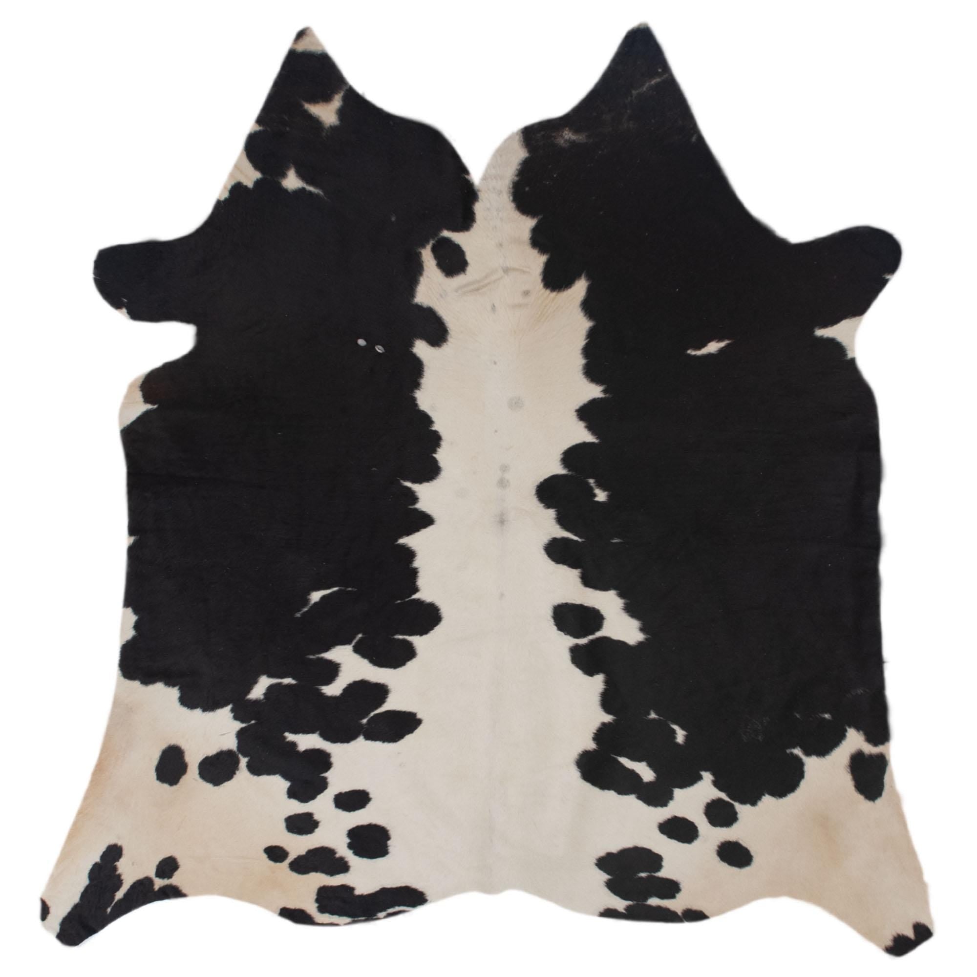 Natural Black & White Cowhide Rug | Large Size | Hypoallergenic - Non-Slip | Premium Quality - Luxurious Design | Free Shipping in UK - Celestial Leather Limited