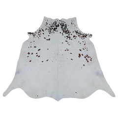 Luxurious Large Brown & White Cowhide Rug|Hypoallergenic Non-Slip Suede Back|Non-Shedding|100% Natural Hair|Perfect for Upholstery|Free UK - Celestial Leather Limited