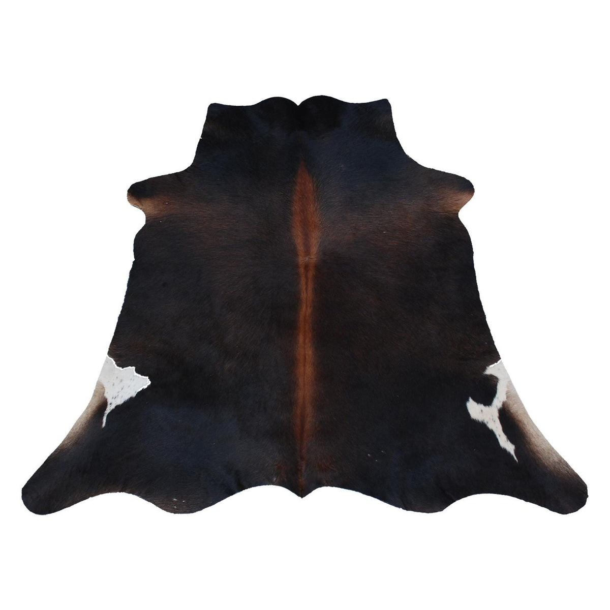 Luxurious Red & White Cowhide Rug - Soft - Hypoallergenic Hide Carpet for Any Room - Non-Slip Backing - Free UK Shipping - Celestial Leather Limited