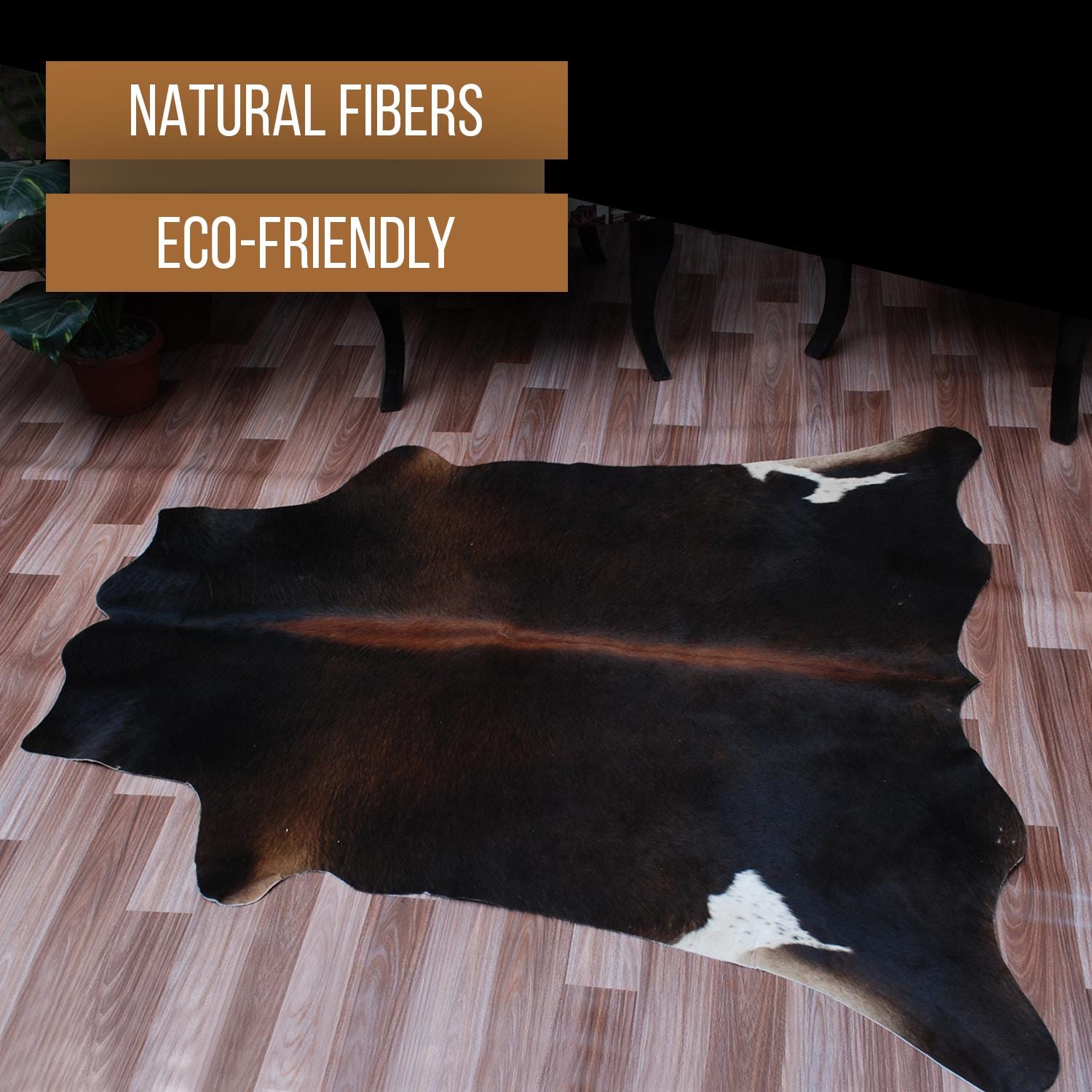 Luxurious Red & White Cowhide Rug - Soft - Hypoallergenic Hide Carpet for Any Room - Non-Slip Backing - Free UK Shipping - Celestial Leather Limited