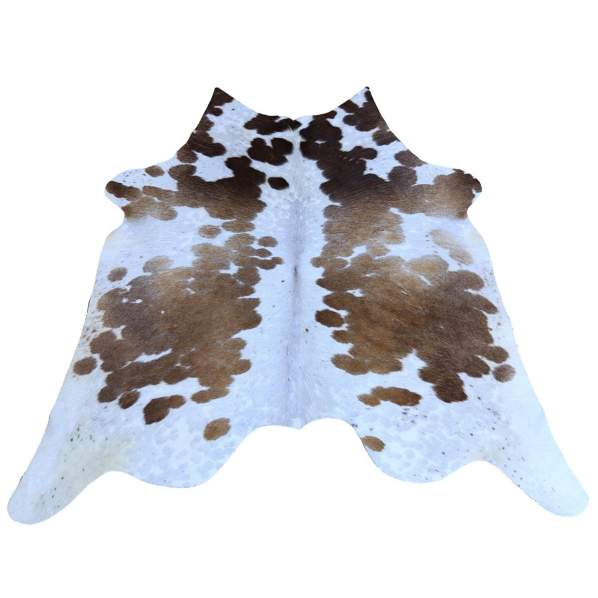 Luxurious Brown and White Cowhide Rug | Hypoallergenic, Non-Slip, Non-Shedding | Perfect for Upholstery | Free Shipping! - Celestial Leather Limited
