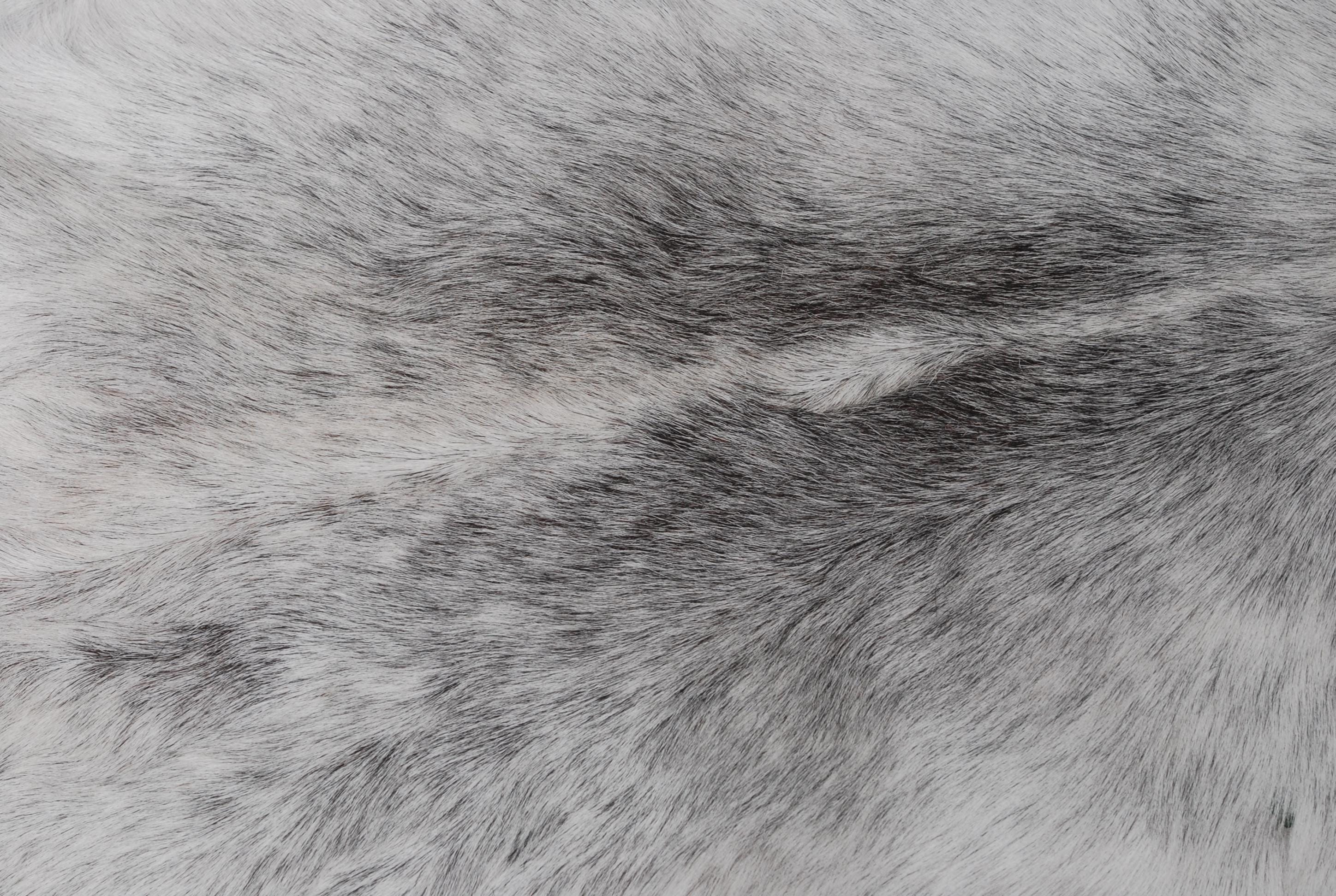 Luxury Grey Goat Skin Rug - Hypoallergenic Non-Shedding Floor Rug with Suede Back for Safety - Handmade Eco-Friendly Home Decor - Celestial Leather Limited