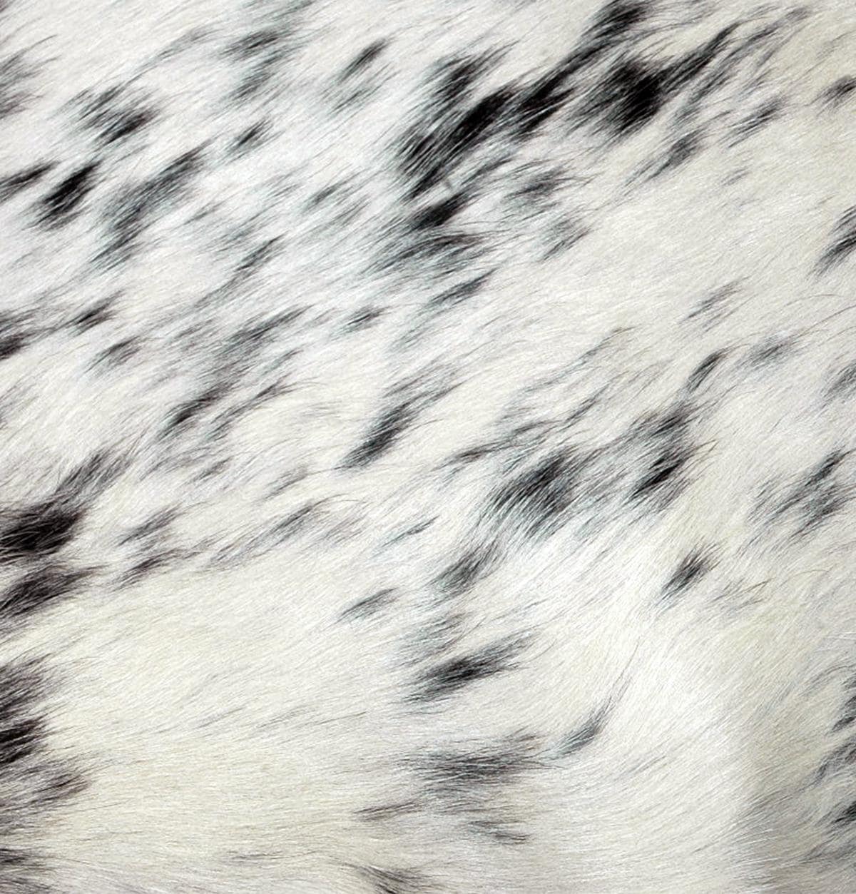 Rustic and Eco-Friendly Natural Cowhide Cushion Cover with Hair-on Leather for Stylish Home Decor