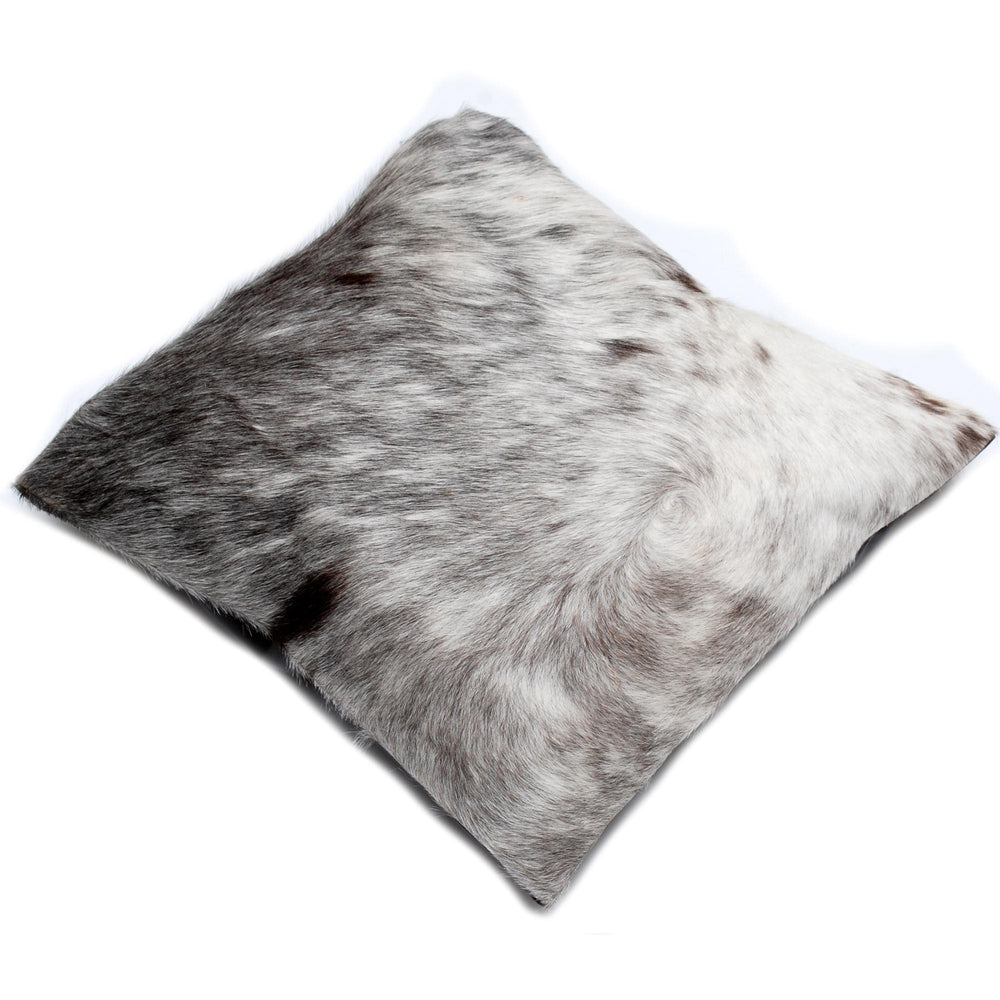 Luxurious Handmade Cowhide Accent Cushion Cover - Unique Rustic Elegance for Sofa or Bed - Celestial Leather Limited