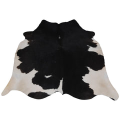 Luxurious Dark Brown & White Cowhide Rug | Hypoallergenic, Non Slip, Non Shedding | Hand selected from Premium Hides | Free Shipping across