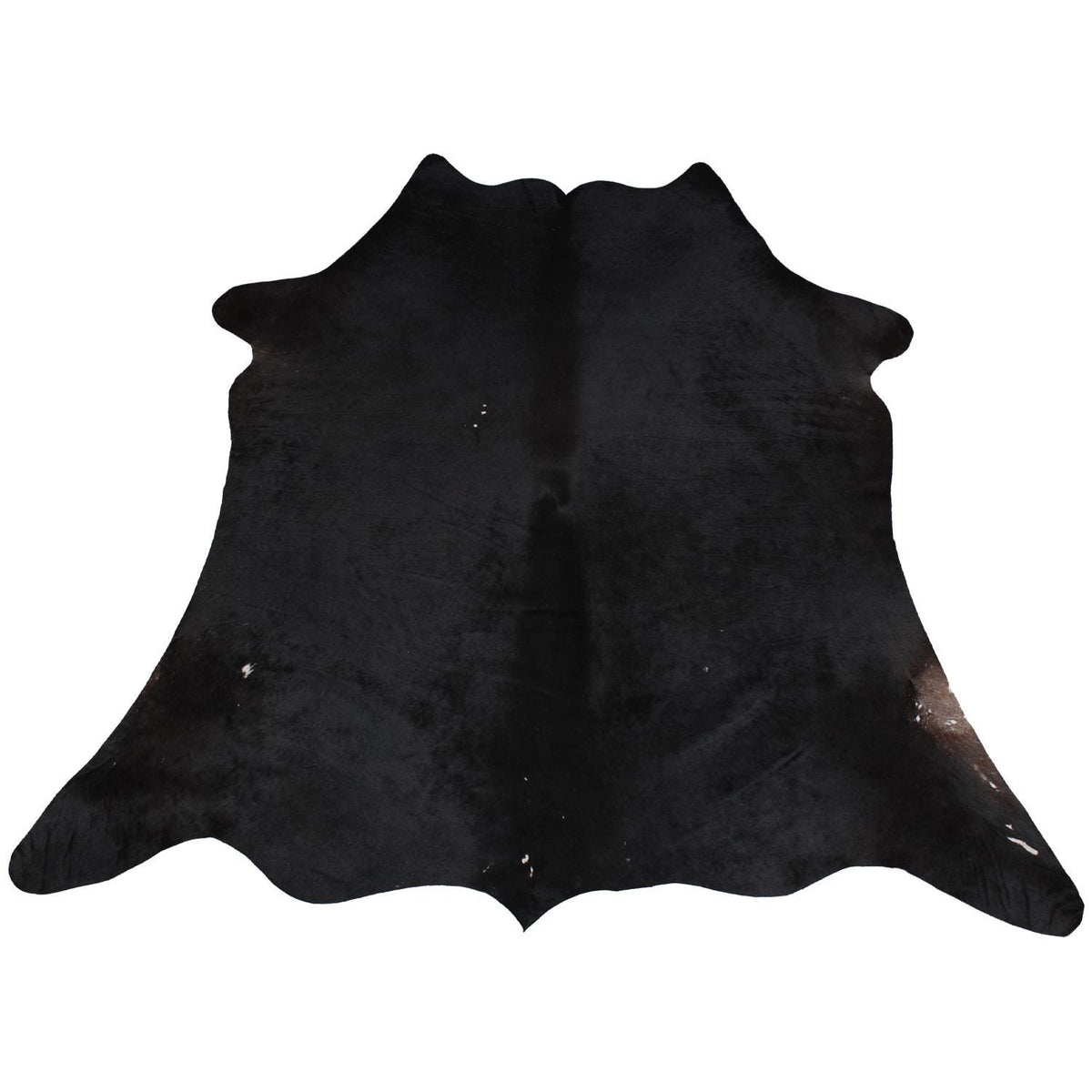 Exquisite Dark Brown & White Cowhide Rug - Hypoallergenic, Non-Slip Suede Back, Large Size, Handselected from Premium Hides, Free UK