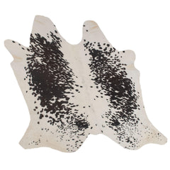 Luxury Black & White Cowhide Rug | Large Animal Print Carpet | Hypoallergenic - Non-Slip | Hand-Selected - Hand-Stitched | Free UK Shipping - Celestial Leather Limited