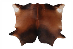 Luxurious Red & White Cowhide Rug | Hypoallergenic - Non-shedding | Large Size | Perfect for Upholstery | Free Shipping in UK - Celestial Leather Limited