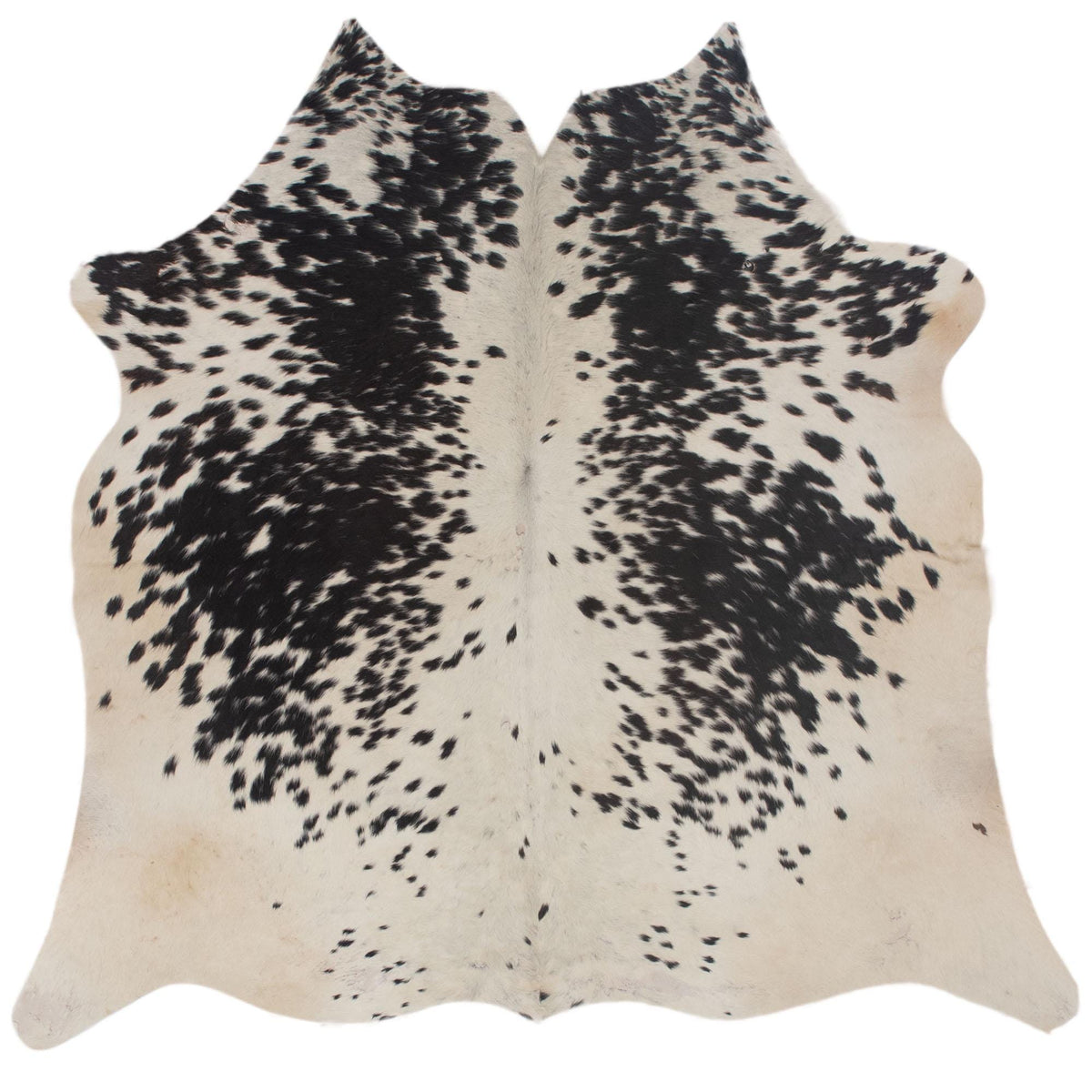 Luxurious Large Animal Print Cowhide Rug - Hypoallergenic & Non-Slip with Unique Markings - Perfect Centerpiece for Bedroom or Living Room