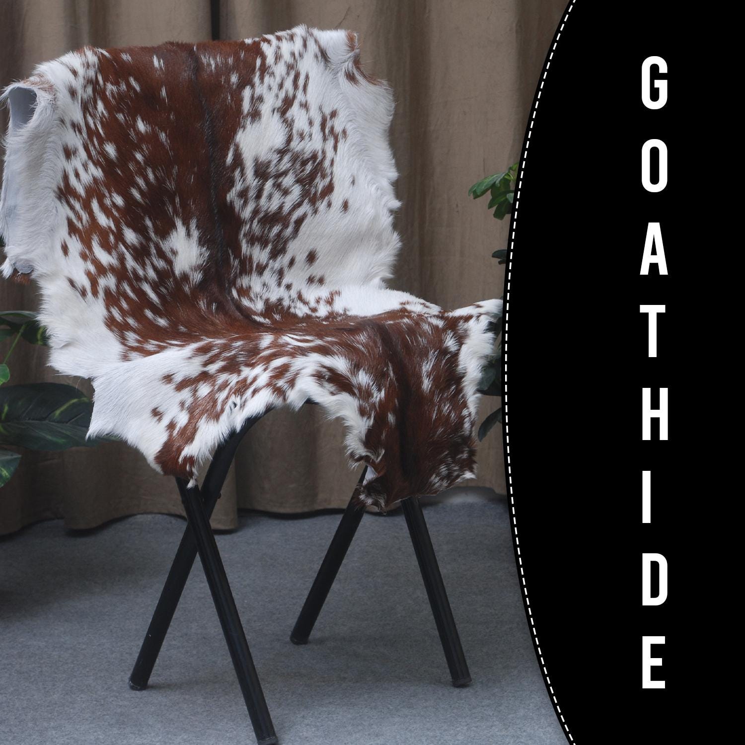Original Goatskin Hide Brown,  Goat Skin Rug, Goatskin Pelt,  Home Decor Animal Skin Rug,  Bedroom Aesthetic Area Rug,  Brown and White Goat Hide Rug, Goat Skin Rug,  Animal Skin Rug, Real Hair on Hide,  Goal Pelt Rug, Home Decor Rug,  Living Room Area Rug,  Wall Hanging Rug,  Aesthetic Rug,  Leather Rug,  Decorative Rug,  Brown Goatskin Rug,  GoatHide Brown White